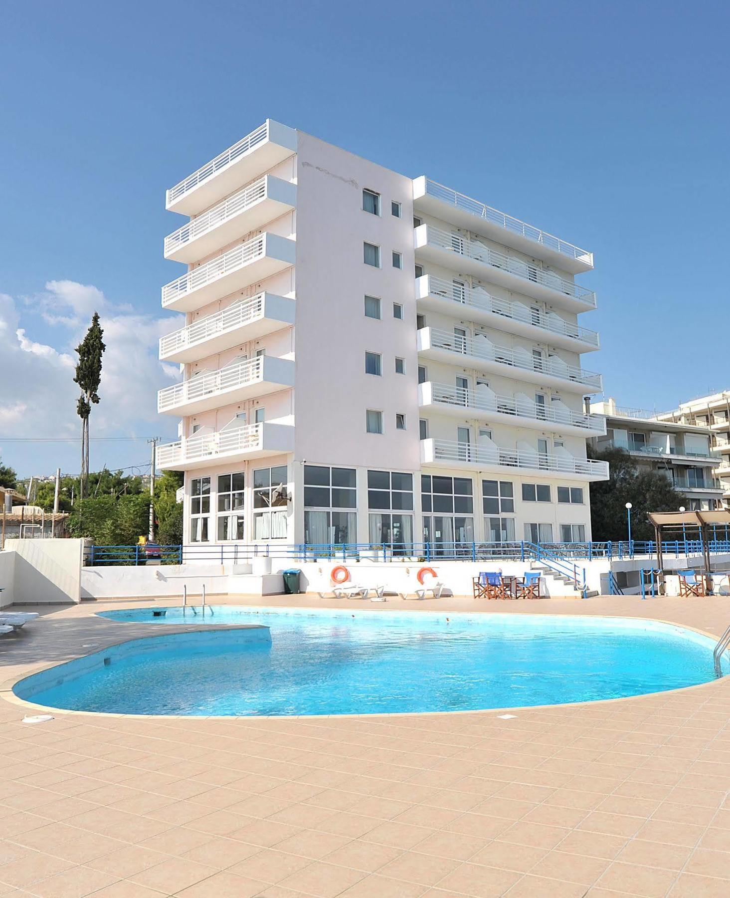 Attica Beach Hotel Mati Exterior photo